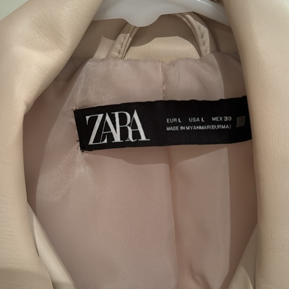 Zara faux leather jacket - Picture 3 of 3